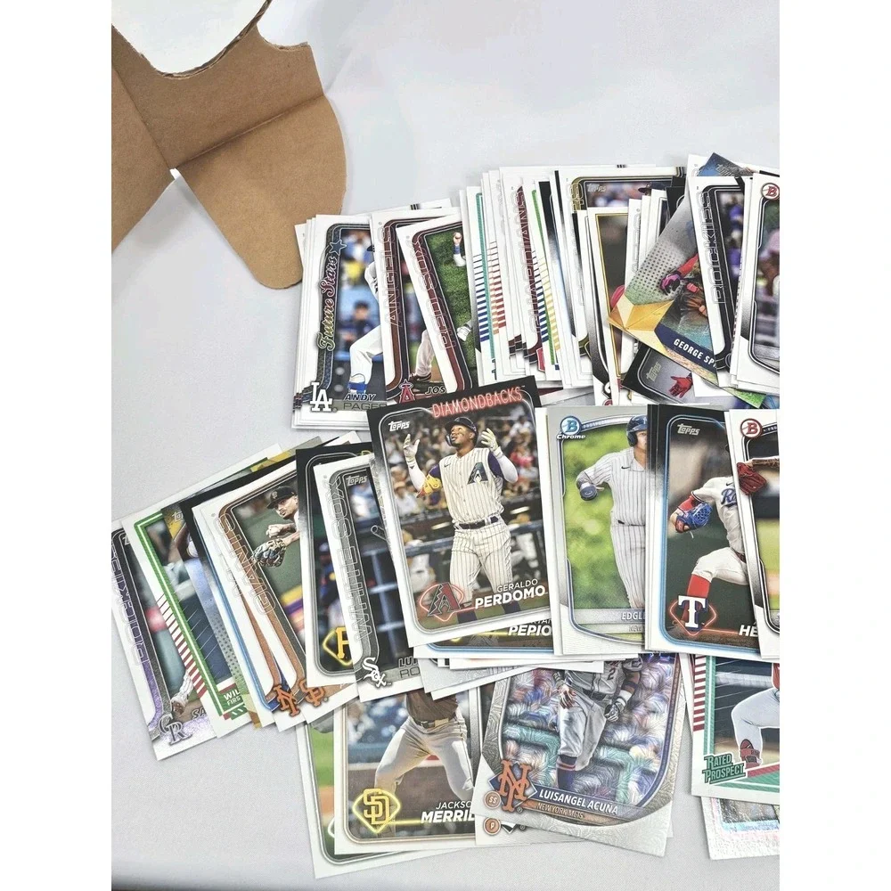 baseball card Lot Of 175 Ct. Box Random With Various Brands And Inserts